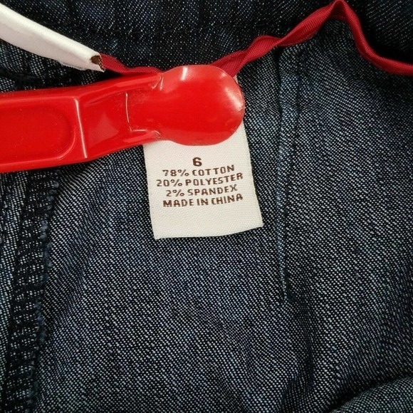 Kim Rogers Womens Straight Jeans Blue Stretch Pockets Mid Rise Denim 6 - Picture 3 of 11